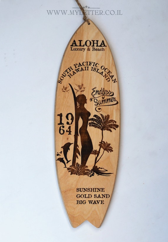 Beach cottage decor surfboard wall decor surfboard wall