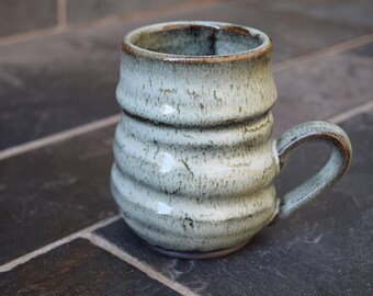 Coffee Mug, Handmade Ceramic Mug, Ceramic Mug, Ceramic Coffee Cup, Speckled Mug, Gift Idea, 14 oz