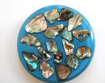 Vintage Wondermold Inc. Inc Abalone Trivet