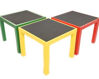 Base Ace Building Table with Black Base Plates.