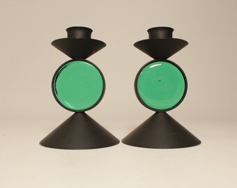 Pair Ystad Metall Gunnar Ander Candle holders