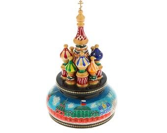 Souvenir. Music Box St. Basil's Cathedral.Moscow