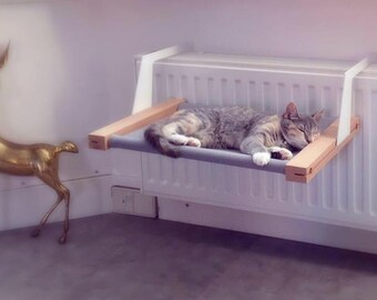 WOOZY | Pet hammock / Pet bed | Dutch design | Made in Holland. (Gray Fabric is temporarily out of stock)