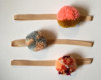 pom pom headbands