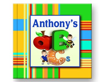 Personalized ABC book for children, personalized books for kids, 1st birthday gift, Personalized storybooks