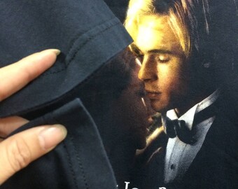 Free shipping Vintage 90s Meet Joe Black Movie Brad Pitt T-Shirt/ Size XL / Anthony Hopkins Clair Forlani/Romantic Drama fantasy Movie Film