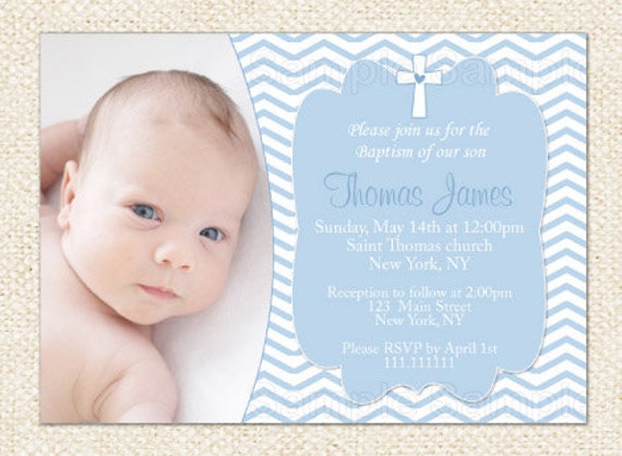 Electronic Baptism Invitations Free 3