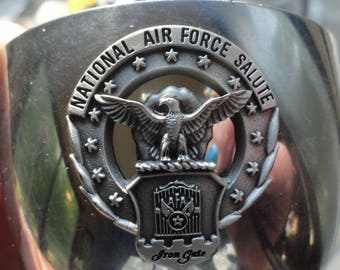 Kirk Stieff Pewter Cup Air Force Salute Thomas Jefferson Memorial P50