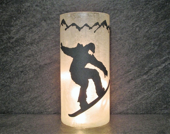 Snowboarder Light (Various Colors)