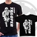 Storm Trooper and Storm Pooper Matching T shirts, Dad and kid Star wars set, Father and Son Child, Family shirts, The force, Christmas gift