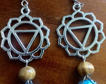 Solar Plexus Chakra Turqoise Earrings