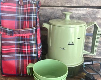 Poly Perk Travel Coffee Maker with Bag