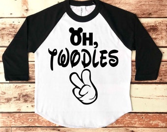Oh Twodles, Oh Twodles Shirt, Mickey Mouse Birthday Shirt, Mickey Mouse 2nd Birthday Shirt, Mickey Mouse 2nd Birthday, Oh Twodles Birthday