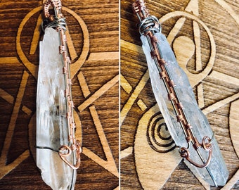 Double Terminated Quartz Pendant