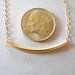 Shop Sale.. 2 5 10 pcs, Curved BAR, TUBE BEAD Link Connector Pendant Charm, Sterling Silver or 14k Gold Filled, 30x2 mm, wholesale cts