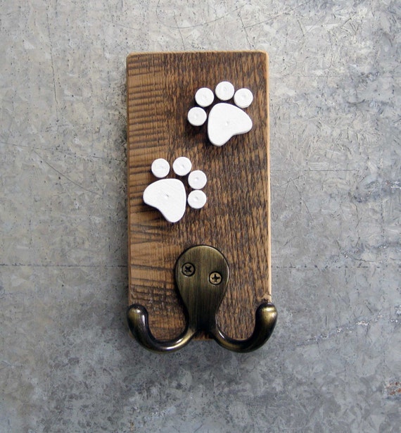 Items similar to Pet Leash Hook Barn Board on Etsy
