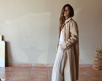 Vintage Camel Trench Coat