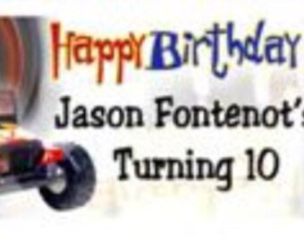 Birthday Boy Personalized Candy Bar Wrappers 10pk