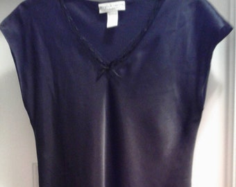 Beautiful black knee length night gown