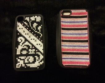 Embroidered iPhone cases