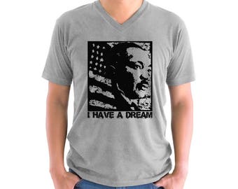 Mens MLK 63 Shirt Printed Unisex Adult I Have A Dream Graphic