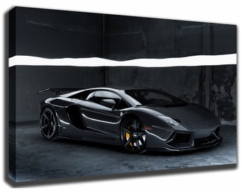 LAMBORGHINI AVENTADOR Canvas/Poster Wall Art Pin Up HD Gallery Wrap Room Decor Home Decor Wall Decor