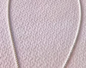 necklace silver branch