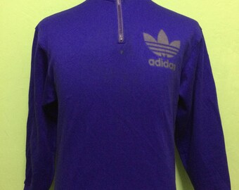 Rare!!Vintage Adidas zipper pullover
