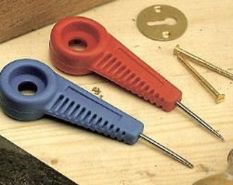 Linic UK Made Carpenters Bradawl 1 x Pointed End. (W3270) Free UK Postage