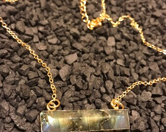 Natural Sparkly Labradorite Stone