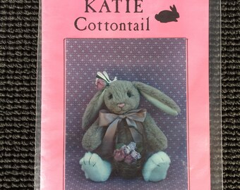 Vintage Katie Cottontail Bunny Rabbit Sewing Pattern UNCUT