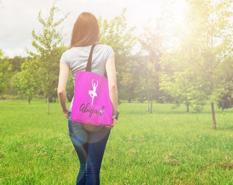 Personalized Dance Bags, Dance Gifts For Best Friends, Gift For Dancer, Dance Teacher Gifts, Dance Tote Bag Personalized Ballet Bag