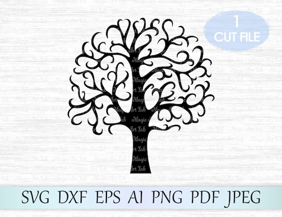 Tree svg Family tree svg file Tree clipart Tree vector