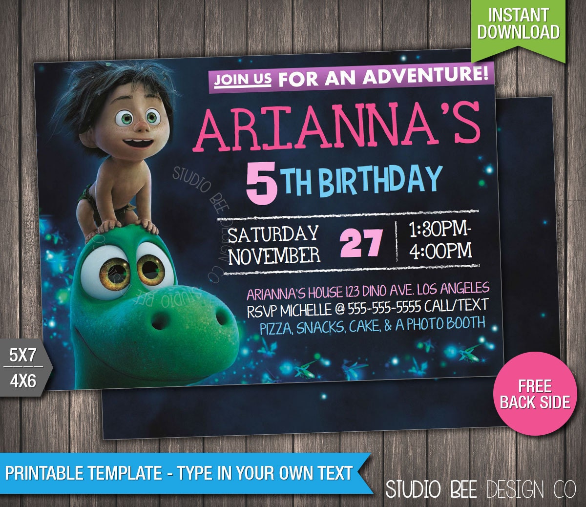 the-good-dinosaur-invitation-instant-download-printable