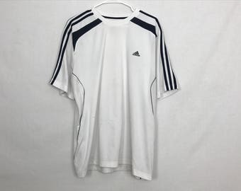White adidas t-shirt size L