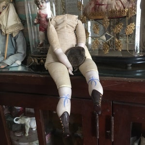 Just Another Ragged Out Shaving Filled Vintage Doll Body