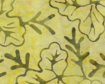 Timeless Treasures Tonga batik fabric in Yellow