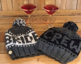 Knit Crew Hat - will you be my bridsmaid?