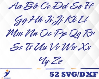Lightning McQueen Font svg,dxf/Lightning McQueen Font svg ,dxf for Silhouette,Cricut, Print,Design, Art
