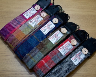 Harris Tweed Guitar Strap Handmade to Order in Scotland