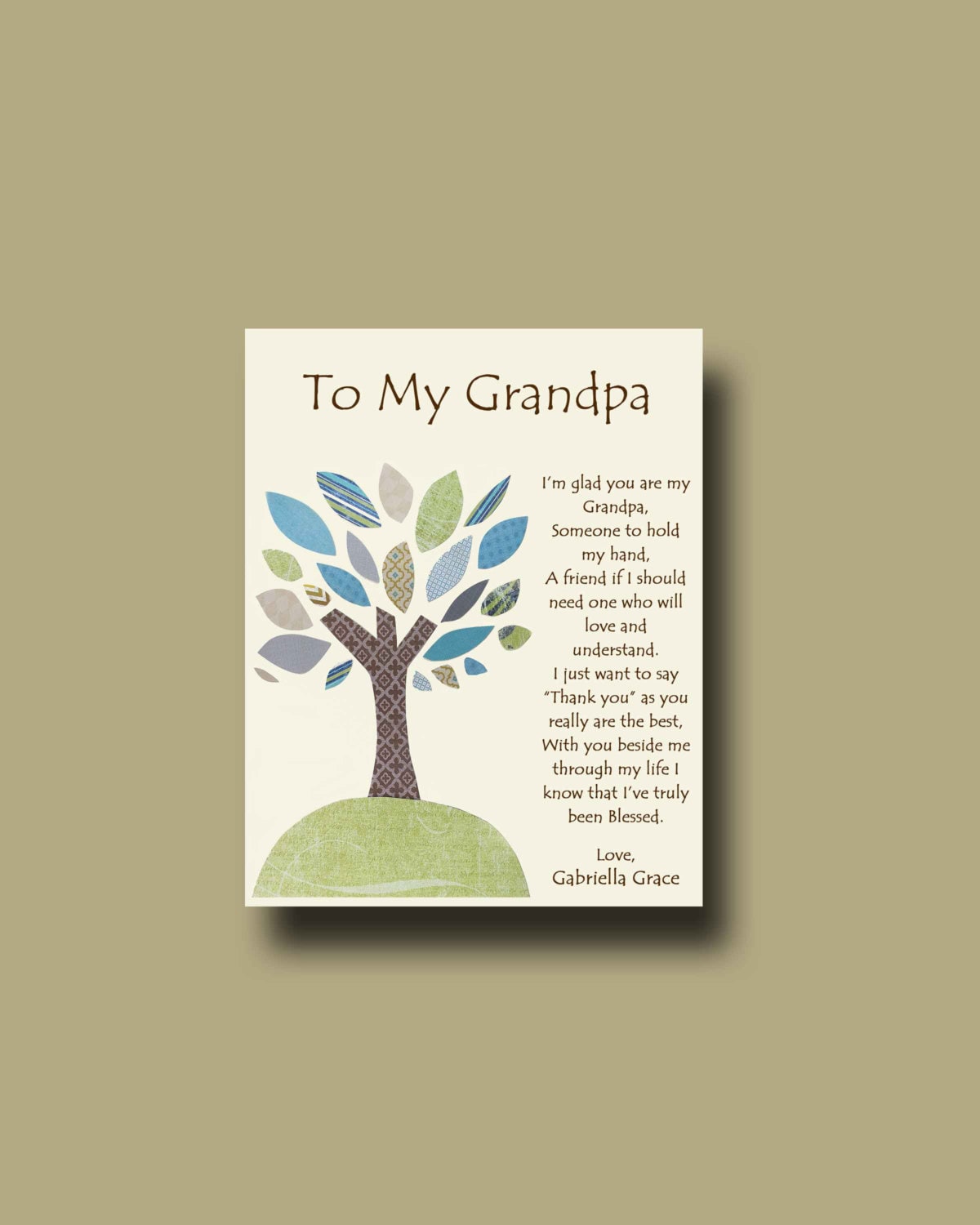 Download Grandfather gift Personalized gift for Grandpa Gift from