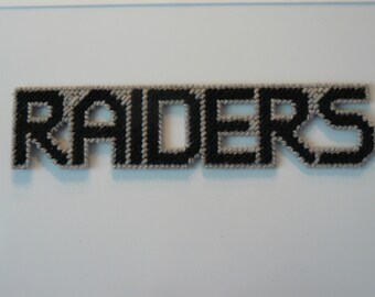 Raiders in Handmade, Needlepoint Magnets