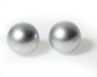 Matt Silver Chime Ball for Mexican Angel Caller