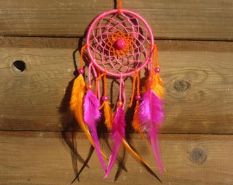 Catch dreams Fuschia and Orange / real 30 cm
