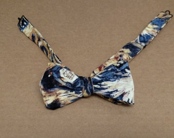 Doctor Who Exploding Tardis Bow Tie (Self Tie)