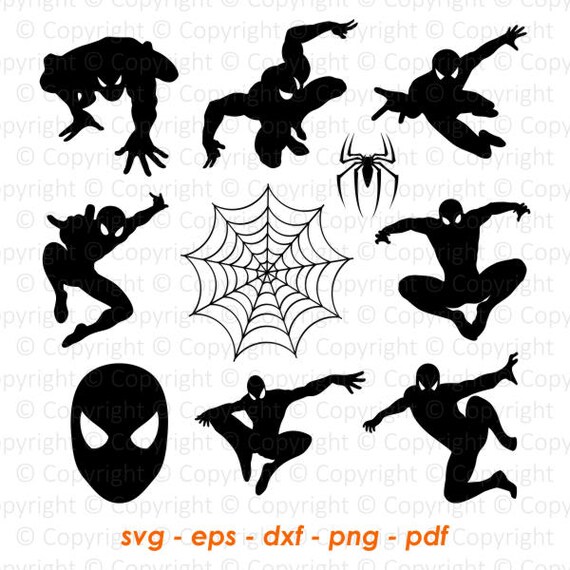 Free Free 312 Logo Silhouette Spiderman Svg Free SVG PNG EPS DXF File