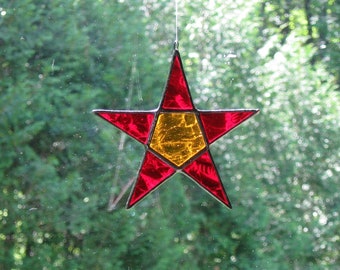 Stained Glass Star #37