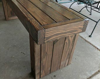 Patio Table Bench