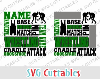 Wrestling svg, Wrestling Subway art SVG, DXF, EPS, Wrestling cut file, Wrestling template, Silhouette file, Cricut cut file, digital file
