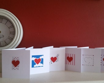 Heart Card Series - Pack of 6